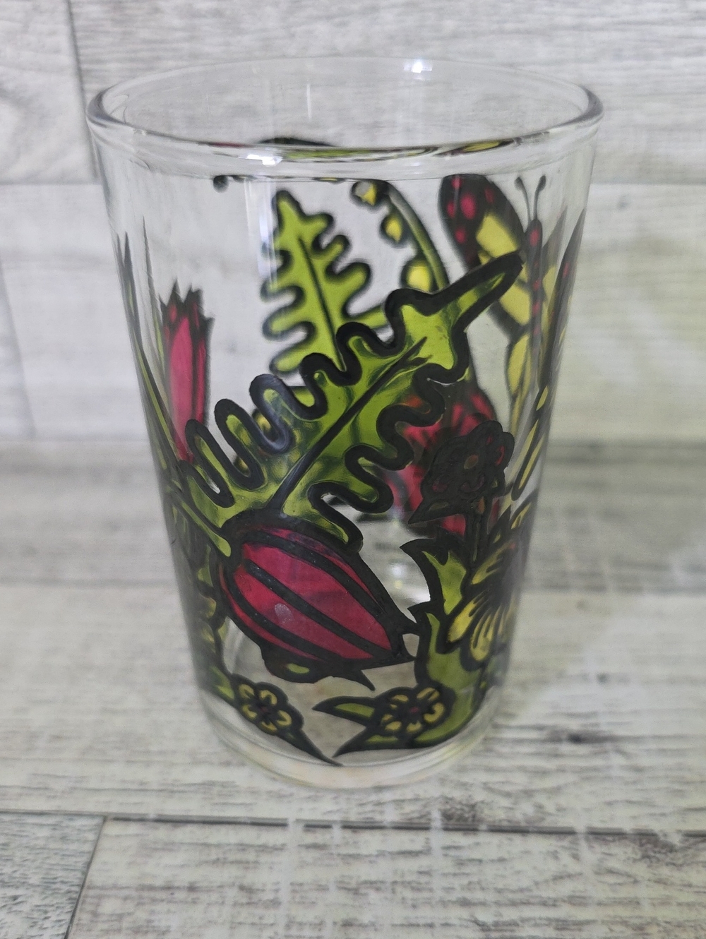 Vintage Faroy Glass Votive Candle Holder